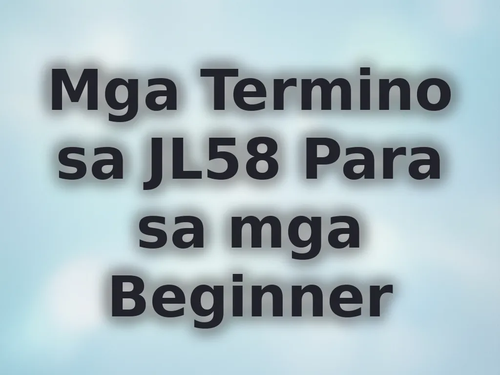 Gabay sa mga termino