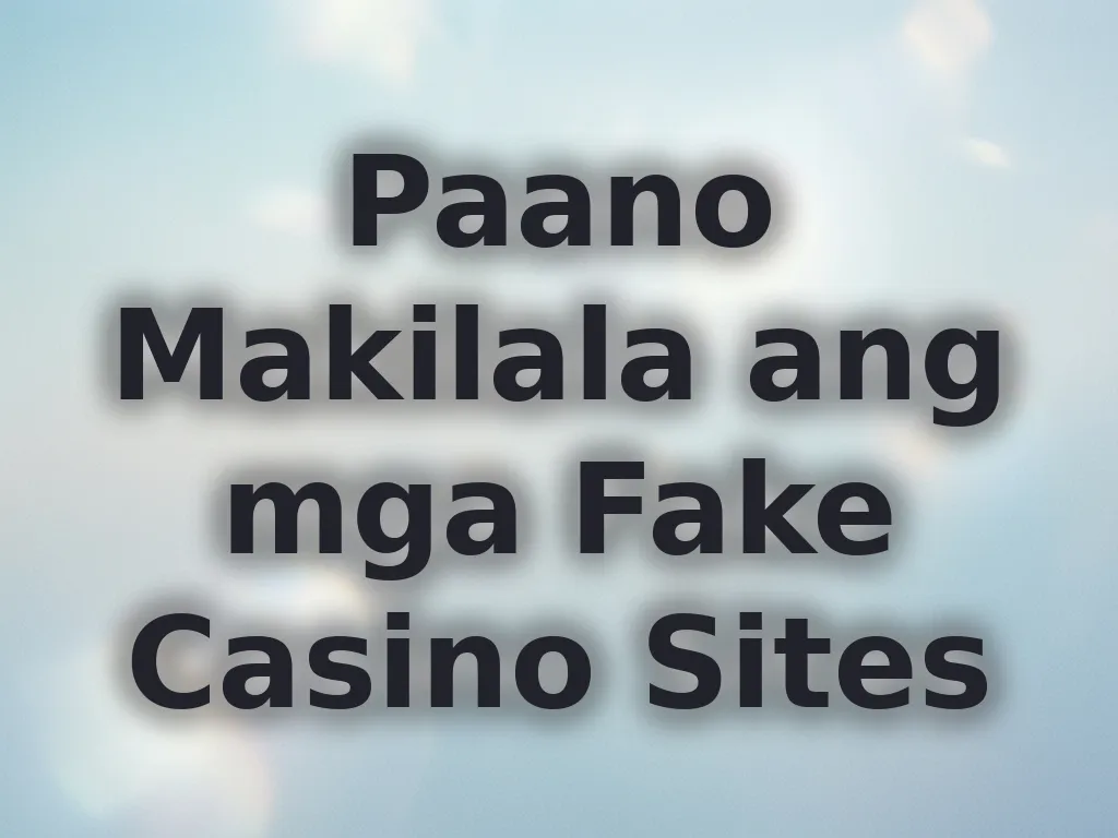 Pag-iwas sa scam